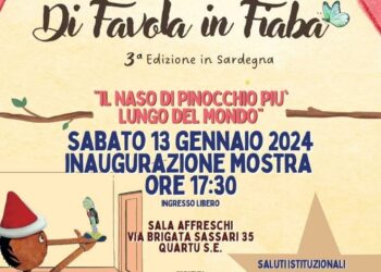 Di favola in fiaba”, il naso di Pinocchio più lungo del mondo